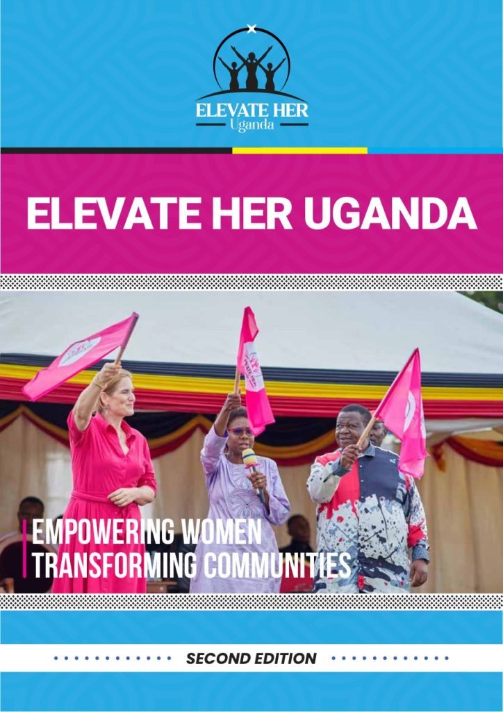 Cover of the Elevate Her Uganda book, second edition